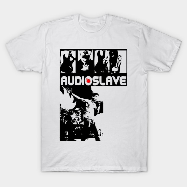 Audioslave Black T-Shirt by TrekTales